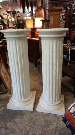 plant plaster stands tall columns nice very