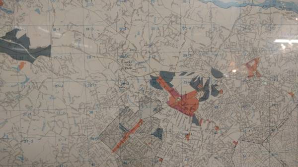 Vintage Large Framed 1977 Fairfax County Map - Oh How It ...
