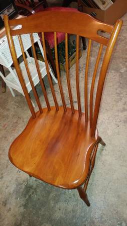 Tom Seely Windsor Chair Solid Cherry Hand Crafted Long Valley 00n0n 1oiadare9yu 600x450