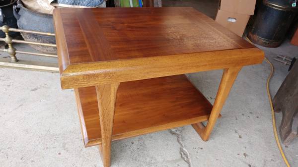 Lane mid century end cheap table