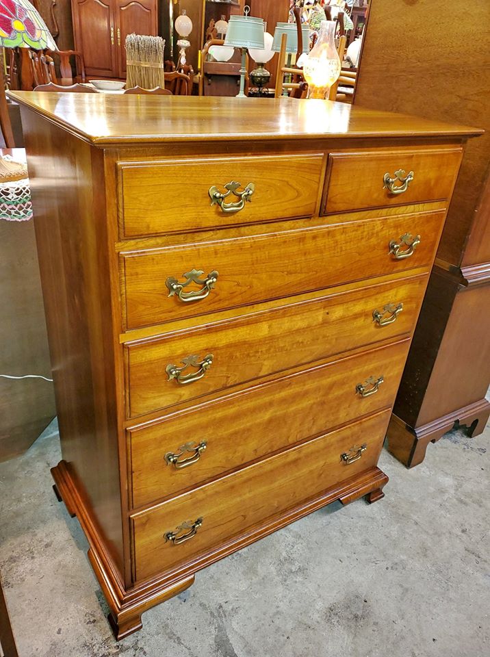 Stickley Cherry Dresser Chest Solid Beautiful Dresser Long Valley
