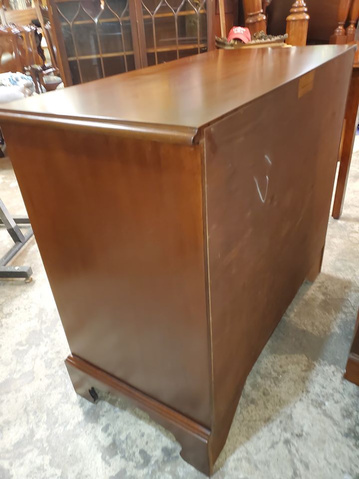 Henkel Harris Cherry 4 Drawer Gentleman's Chest Long Valley Traders