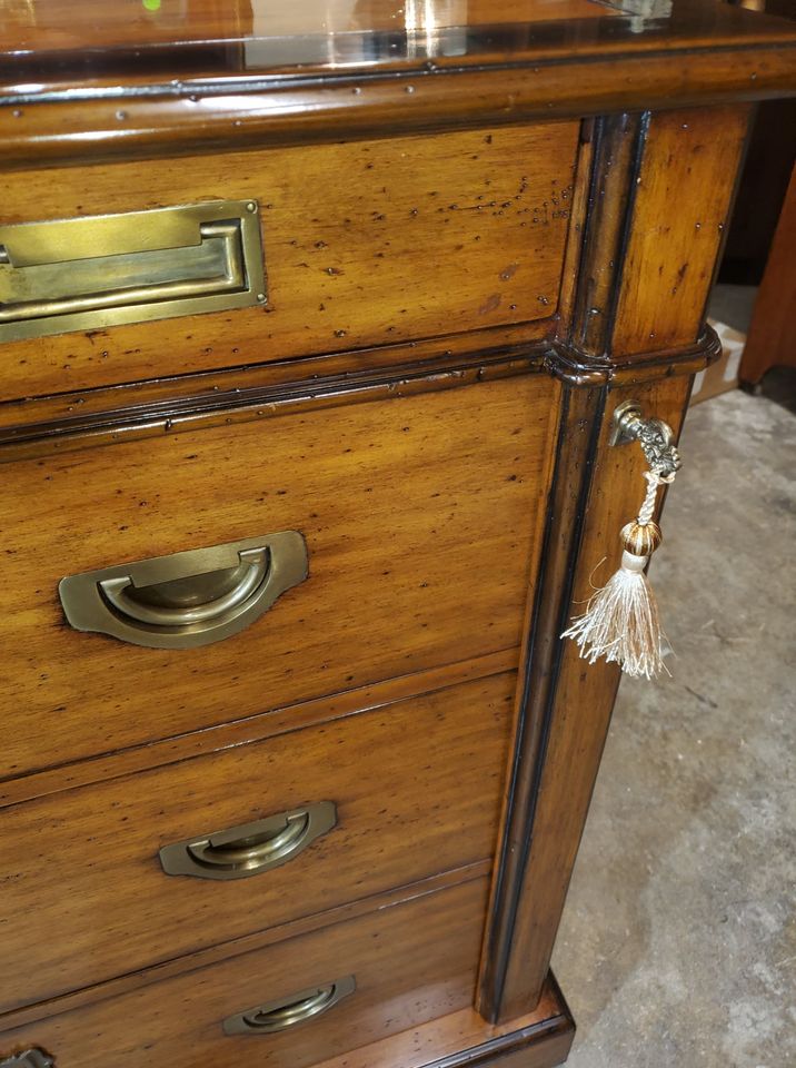 Theodore Alexander Office locking dresser storage Chest Excellent