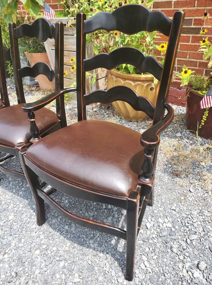 8 Theodore Alexander Casual Designer Dining Chairs Excellent Long