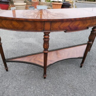 Theodore Alexander designer Console Hall Table - with drawer - Very Well Made