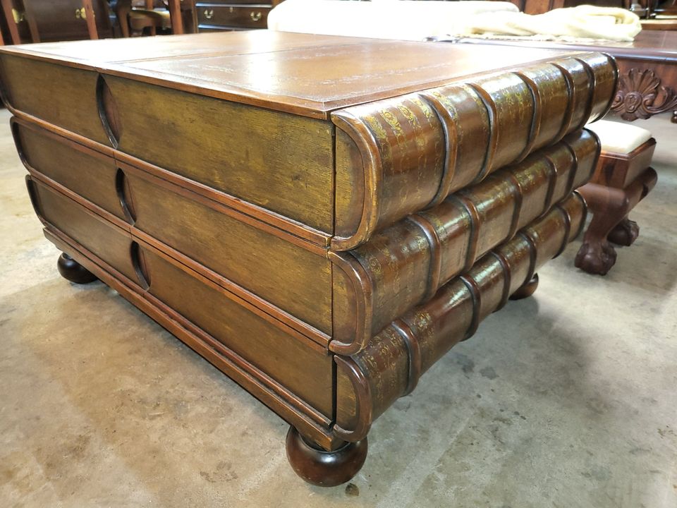 Theodore Alexander Mahogany Large Books Coffee Table Amazing Table