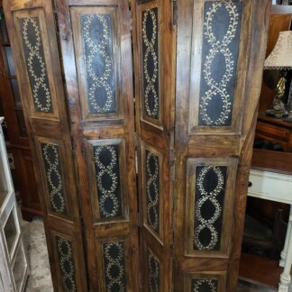 Theodore Alexander NEW Hand Crafted and Hand Painted 4 Panel Room Divider