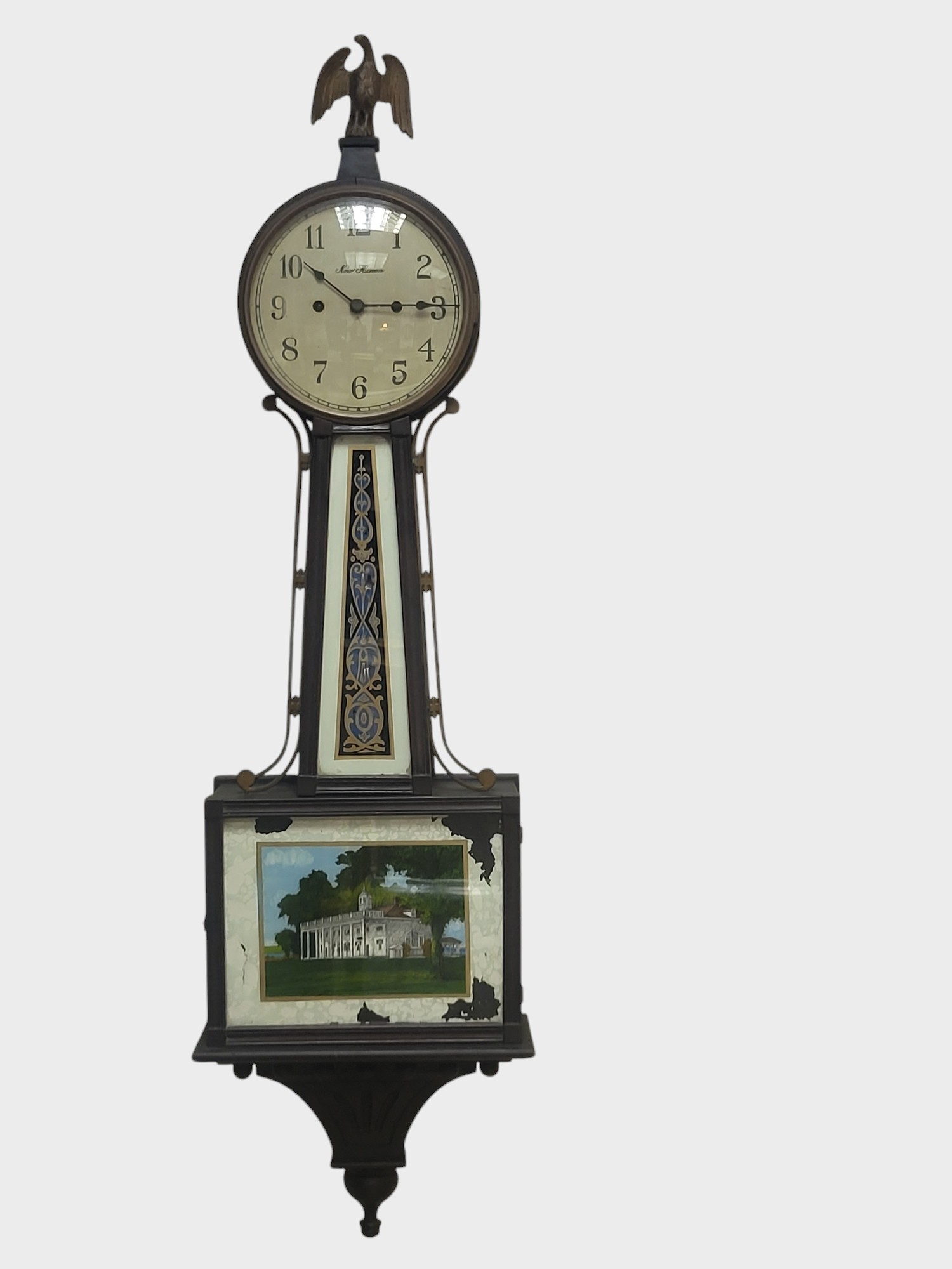 Ben Harper*約25年前に購入したアンティークの壺です。貴方のしだ Antique George Washington's Mount Vernon New Haven Banjo Clock