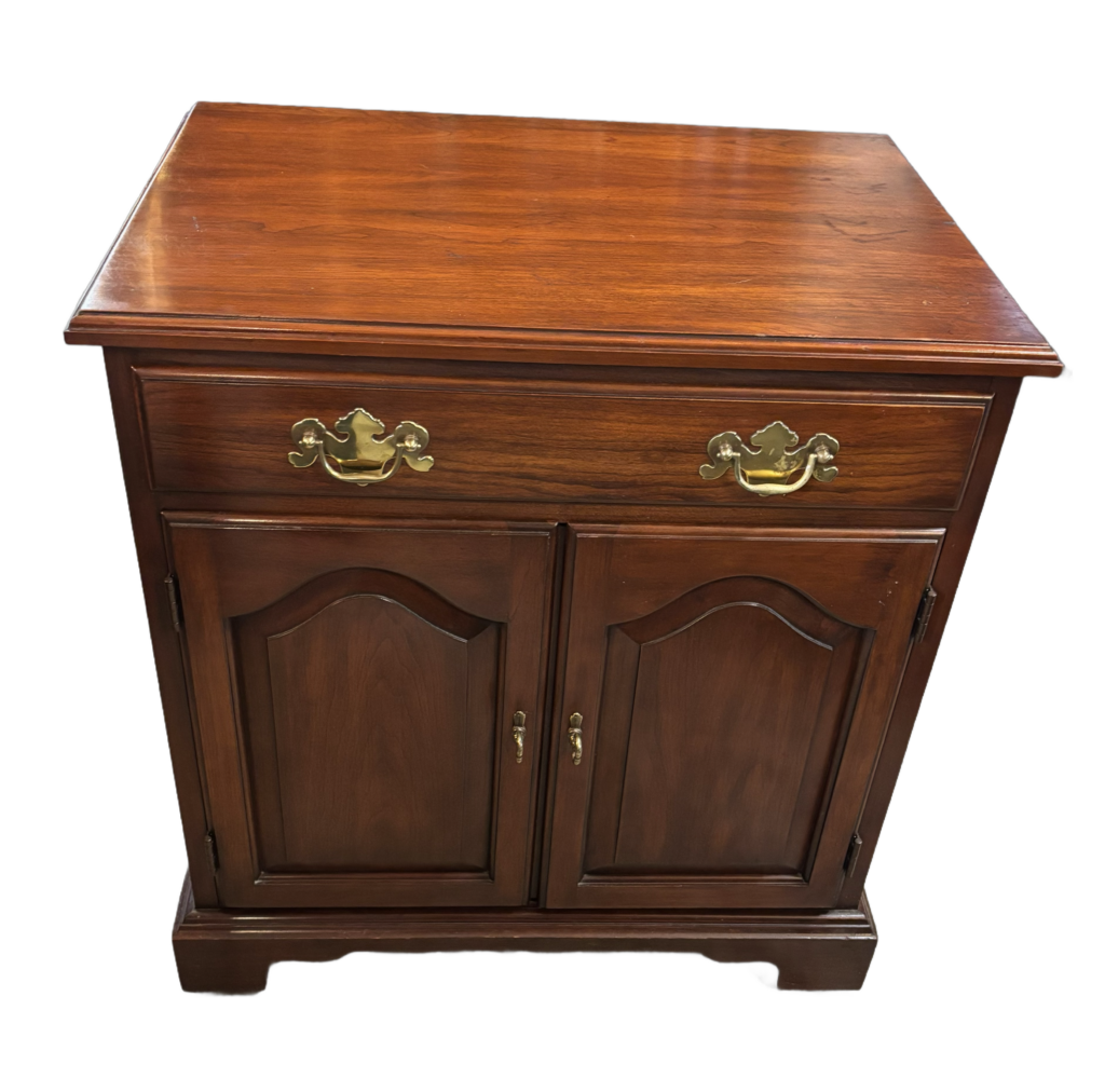 Henkel Harris Solid Wild Black Cherry Nightstand - Long Valley Traders